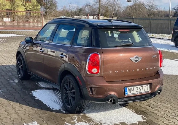 MINI Countryman cena 44900 przebieg: 75848, rok produkcji 2014 z Wałcz małe 121